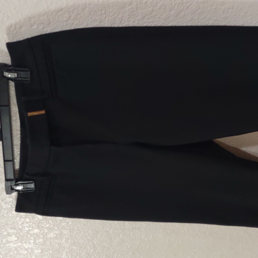 White House Black Market Black Slim Crop Pants, Size 10. - Picture 3 of 16